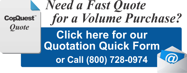 Request a quotation for a volume purchase of First responder identification patches for vests, uniforms and gear bags